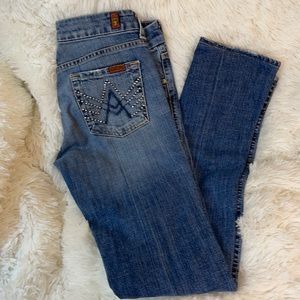 7 for all man kind Embellished Jeans